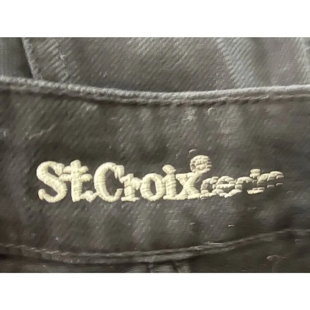 St. Croix Denim‎ Black Straight Leg Men's Jeans Size 48